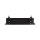 Mishimoto Universal 10-Row Oil Cooler, -8AN, Black - MMOC-10-8BK