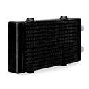 Mishimoto Universal Dual Pass Bar and Plate Oil Cooler, Small Black - MMOC-DP-SBK