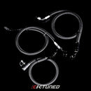 K-Tuned 6AN Fuel Line Kit used with OEM Fuel Filter/ Wrench - FLK-OF-LO