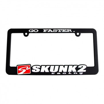 Skunk2 License Plate Frame "Go Faster" - 838-99-1460