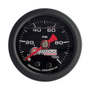 Nippon Power Fuel Pressure Gauge 0-100 PSI - Black