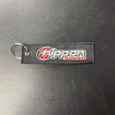 Nippon Power Embroidered Keychain Tag - SEND IT!