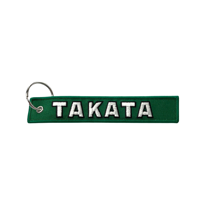 Embroidered Keychain Tag - Takata - KC-TAKATA