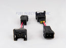 FIC Set of 4 Jetronic/EV1 (female) to Honda OBD2 (male) injector plug adaptors - PADPJtoH4