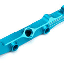 Acuity Instruments K-Series Fuel Rail - Satin Teal Finish - Honda K20 K24 - 1913-TEL