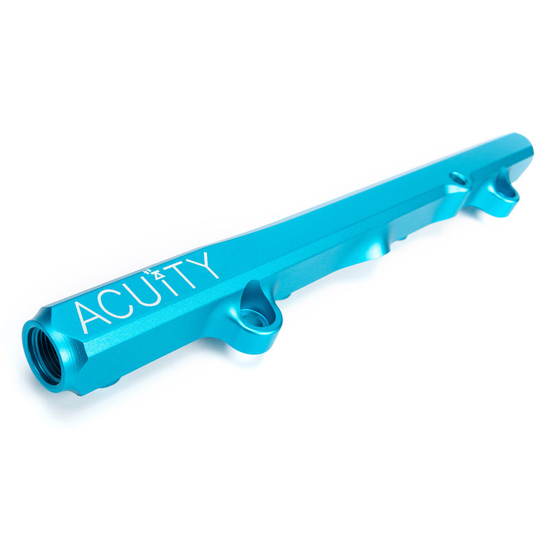 Acuity Instruments K-Series Fuel Rail - Satin Teal Finish - Honda K20 K24 - 1913-TEL