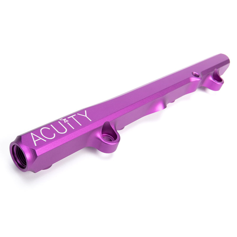 Acuity Instruments K-Series Fuel Rail - Satin Purple Finish - Honda K20 K24 - 1913-PPL