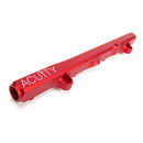 Acuity Instruments K-Series Fuel Rail - Satin Red Finish - Honda K20 K24 - 1913-RED