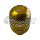 K-Tuned Billet Shift Knob - M10X1.5 Honda Gold Ktd-Sft-Kng