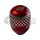 K-Tuned Billet Shift Knob - M10X1.5 Honda Red Ktd-Sft-Knr
