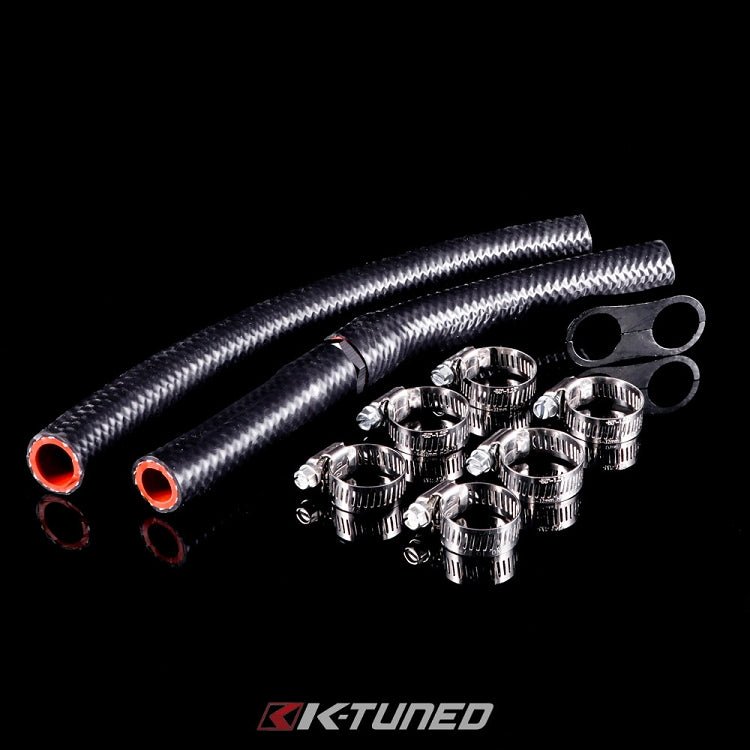 K-Tuned Universal Heater Hose Kit (w/ hose & clamps) - 94-01 Integra, 92-00 Civic - KHH-AF-306
