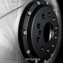 K-Tuned 2 Piece Rotor Kit - Replaces Stock Rotors - 2016+ Civic FK8 Type R - KTD-BKR-FK8