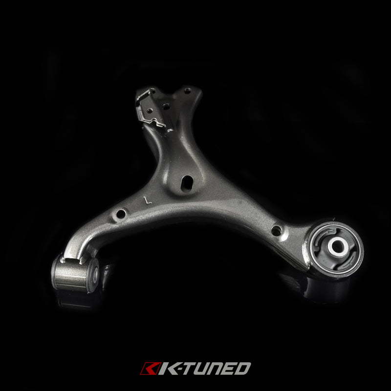 K-Tuned Front Lower Control Arm 2012-15 Civic Base and Si - Spherical Bushing - KTD-FLS-125