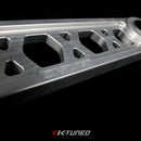 K-Tuned Rear Lower Control Arm (LCA) (Spherical) Silver - EK 96-00 Civic - KTD-RLS-S96