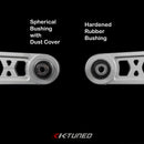 K-Tuned Rear Lower Control Arm (LCA) (Spherical) Silver - EF/EG/DC2 - KTD-RLS-S92