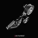 K-Tuned Side Mount Pulley Kit - K24 Anodized Black - KTD-SM2-K24