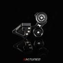 K-Tuned Side Mount Pulley Kit - K20 Anodized Black - KTD-SM2-K20