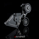 K-Tuned Side Mount Pulley Kit - K20 Anodized Black - KTD-SM2-K20