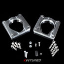 K-Tuned 80mm to RBC Adapter Plates w/Hardware - KTD-TBP-8RB