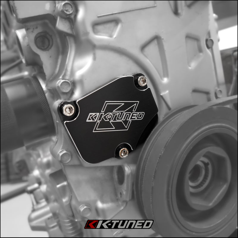 K-Tuned Tensioner Cover - Limited Edition Black - KTD-TEN-COB