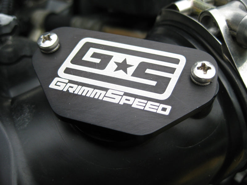 Grimmspeed MAF Block-Off Plate - Subaru 08-14 WRX, 08+ STI - 053002