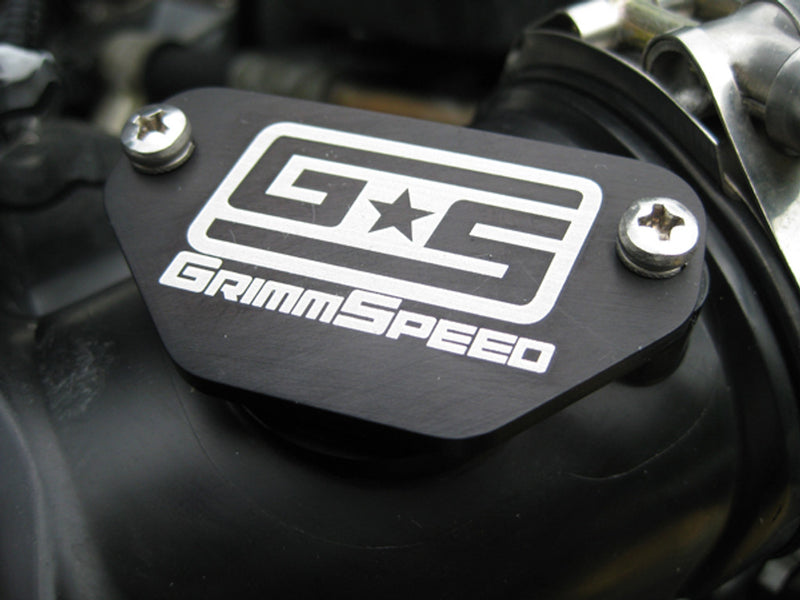 Grimmspeed MAF Block-Off Plate - Subaru 02-07 WRX/STI - 053001