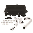 Mishimoto Mitsubishi Lancer Evolution 7/8/9 Race Intercooler Kit, Black, 2001-2007 - MMINT-EVO-01KSL