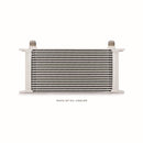 Mishimoto Universal 19 Row Oil Cooler Silver - MMOC-19