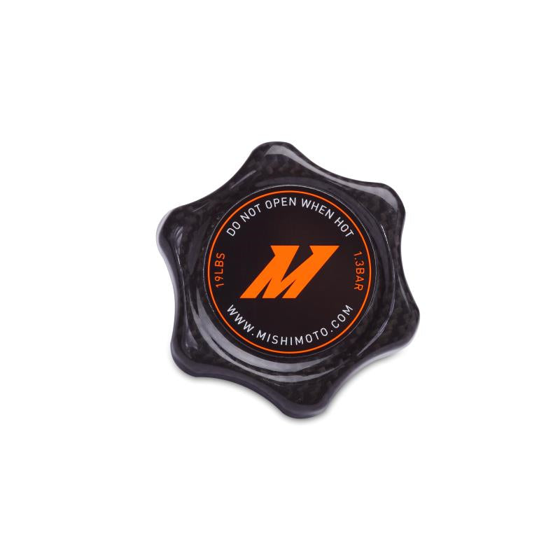 Mishimoto Carbon Fiber High Pressure 1.3 Bar Radiator Cap Small - MMRC-13-SMCF
