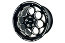 VMS Wheels Modulo 17x10 5x115 +30 Offset Black Milling Finish - VWMO038