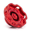 Acuity Instruments Podium Oil Cap - Satin Red - Honda Acura - 1927-RED