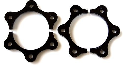 Blox Honda S2000 Racing Half Shaft Spacers - Black (Recommended for vehicles lowered 1.25" or more) - BXDL-00101-BK