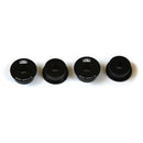 Blox Racing Honda S2000 Steering Rack Rigid Bushing Kit - Black - BXSS-20614-BK
