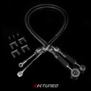 K-Tuned Shifter Cables - OEM Spec w/Spherical Bushing - 9th Gen Si - 12-15 Civic Si / K-Swap with K24Z7 Transmission - SFT-CAB-125