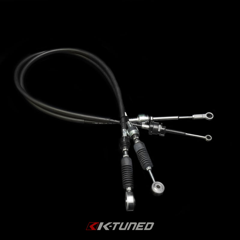 K-Tuned Shifter Cables RSX Style - OEM Spec w/Spherical Bushing - SFT-CAB-OEM
