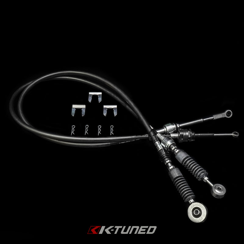 K-Tuned Shifter Cables RSX Style - OEM Spec w/Spherical Bushing - SFT-CAB-OEM