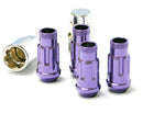 Monster Lug Nut Lock Set - M14x1.50 - Purple - 33002L