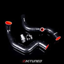 K-Tuned K24 Driver-Side Swap Rad Hose Kit (w/ fan bung & plug) - K94-KIT-D