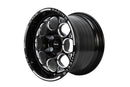 VMS Wheels Modulo 15x10 5x114.3 +50 Offset Black Milling Finish - VWMO017