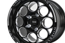 VMS Wheels Modulo 15x10 5x115 +20 Offset Black Milling Finish - VWMO015
