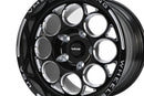 VMS Wheels Modulo 15x10 5x114.3 +20 Offset Black Milling Finish - VWMO014