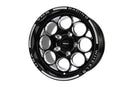 VMS Wheels Modulo 15x10 5x114.3 +50 Offset Black Milling Finish - VWMO017