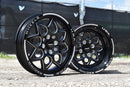 VMS Wheels Rocket 15x3.5 5x100/114.3 +10 Offset Black Milling - VWRT003