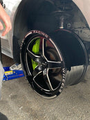 VMS Wheels Star 18x9.5 5x114.3 +35 Offset Black Milling Finish - VWST038