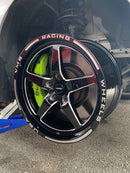 VMS Wheels Star 18x9.5 5x114.3 +35 Offset Black Milling Finish - VWST038