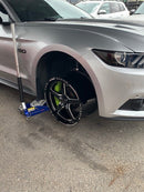 VMS Wheels Star 18x9.5 5x114.3 +35 Offset Black Milling Finish - VWST038