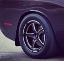 VMS Wheels Star 18x10.5 5x115 +27 Offset Black Milling Finish - VWST049