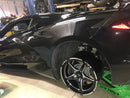 VMS Wheels Star 18x10.5 5x120 +52 Offset Black Milling Finish - VWST052