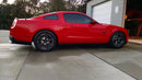 VMS Wheels Star 17x10 5x114.3 +54 Offset Polished Lip Black Milling Finish - VWST027