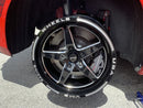 VMS Wheels Star 17x10 5x120 +44 Offset Black Milling Finish - VWST015